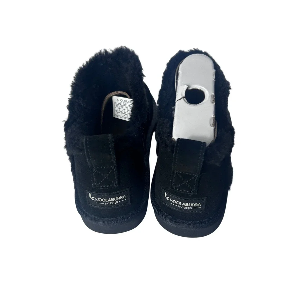 Koolaburra by UGG Koola Ultra Mini Black‎ Suede Boots Kids Size 3 1167971K NEW